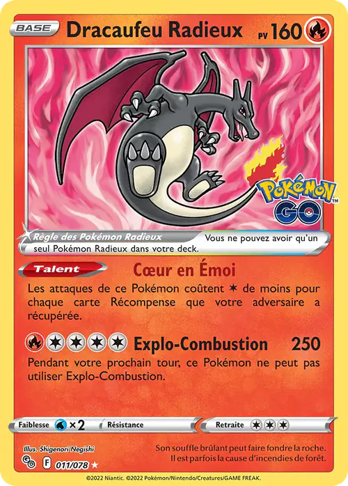 Dracaufeu Radieux