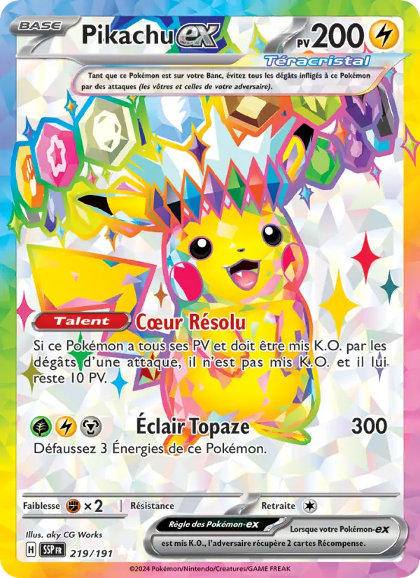 Pikachu ex